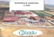 ASAMBLEA GENERAL 2.006 . Desde su fundación en 1.982, la Sociedad Cooperativa Limitada Bajo Duero, COBADU, ha experimentado uno de los procesos
