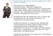 Conferencista Internacional Argentino Radicando en México Carlos Luis Fedullo Resumen de Capacidades Comunicación, VENTAS, Negocios internacionales, Administración,