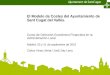 El Modelo de Costes del Ayuntamiento de Sant Cugat del Vallés. Curso de Dirección Económico Financiera en la Administración Local Mádrid, 20 y 21 de septiembre