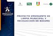 PROYECTO EMERGENTE DE LIMPIA MUNICIPAL Y RECOLECCION DE BASURA