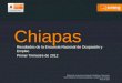 Chiapas Resultados de la Encuesta Nacional de Ocupación y Empleo Primer Trimestre de 2012 Elaboración: Dirección de Geografía, Estadística e Información