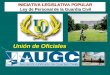 INICIATIVA LEGISLATIVA POPULAR Ley de Personal de la Guardia Civil Unión de Oficiales