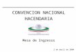 CONVENCION NACIONAL HACENDARIA Mesa de Ingresos 2 de abril de 2004