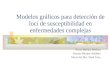 Modelos gráficos para detección de loci de susceptibilidad en enfermedades complejas Nuria Medina Medina Rosana Montes Soldado María del Mar Abad Grau