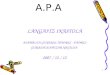 1 A.P.A LANGAITZ IKASTOLA ASAMBLEA GENERAL MADRES - PADRES GURASOEN BATZAR NAGUSIA 2007 / 12 / 12
