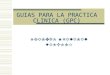 GUIAS PARA LA PRACTICA CLINICA (GPC) LEANDRO HUAYANAY FALCONI