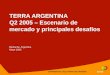 TERRA ARGENTINA Q2 2005 – Escenario de mercado y principales desafíos Bariloche, Argentina Mayo 2005 CONFIDENCIAL SOLO PARA USO INTERNO