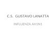 C.S. GUSTAVO LANATTA INFLUENZA AH1N1. FIEBRE PORCINA RESFRIO PORCINO GRIPE PORCINA INFLUENZA 2009 INFLUENZA AH1N1 FIEBRE PORCINA RESFRIO PORCINO GRIPE