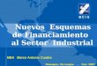1 Nuevos Esquemas de Financiamiento al Sector Industrial Managua, Nicaragua - Nov. 2007 MBA Marco Antonio Cuadra