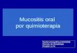 Mucositis oral por quimioterapia Sesión monográfica (15/5/2008) Servicio de Hematología Hospital La Fe