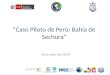 “Caso Piloto de Perú: Bahía de Sechura” Diciembre del 2014