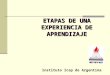 ETAPAS DE UNA EXPERIENCIA DE APRENDIZAJE Instituto Icep de Argentina