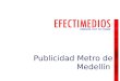 Publicidad Metro de Medellín. Evaluación de Satisfacción 2012 MOTIVOS DE VIAJE