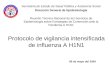 Protocolo de vigilancia intensificada de influenza A H1N1 Secretaría de Estado de Salud Pública y Asistencia Social Dirección General de Epidemiología