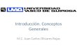 Introducción. Conceptos Generales M.C. Juan Carlos Olivares Rojas
