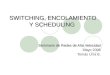SWITCHING, ENCOLAMIENTO Y SCHEDULING Seminario de Redes de Alta Velocidad Mayo 2006 Tomás Urra B