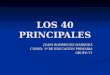 LOS 40 PRINCIPALES JUANI RODRÍGUEZ MÁRQUEZ CURSO: 1º DE EDUCACIÓN PRIMARIA GRUPO T1