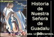 Historia de Nuestra Señora de Guadalupe y el Indio Juan Diego Historia de Nuestra Señora de Guadalupe y el Indio Juan Diego Fiesta: 12 de diciembre. Historia