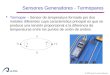 © 2005 Javier Lorenzo Navarro Sensores Generadores - Termopares  Termopar – Sensor de temperatura formado por dos metales diferentes cuya característica