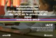 Sistematización / Metaevaluación del tercer proceso aplicativo del IACE en la provincia de Jujuy -noviembre 2013-