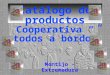 Catálogo de productos Cooperativa “ todos a bordo” Montijo - Extremadura