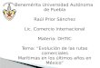 Benemérita Universidad Autónoma de Puebla Raúl Prior Sánchez Lic. Comercio Internacional Materia: DHTIC Tema: “Evolución de las rutas comerciales Marítimas