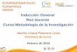 ECSAH/Unidad Socio humanística 100103 Inducción General Red docente Curso Metodología de la Investigación Martha Liliana Palomino Leiva Directora de curso