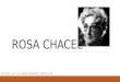 ROSA CHACEL VICTOR DE LA HERA MONGE 2ºBTO AA. INDICE  BIOGRAFIA DIAPOSITIVAS 3  5  OBRAS DIAPOSITIVAS 6  11  PREMIOS Y RECONOCIMIENTOS DIAPOSITIVAS