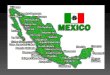 MÉXICO BANDERA ESCUDO UBICACIÓN GEOGRAFICA:  HABITANTES: En México habitan poco más de 112 millones de personas, por lo que se trata de la nación hispanohablante