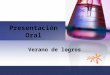 Presentación Oral Verano de logros. La Tabla Periódica: Instrumento valioso para el estudio de la química Presentadoras: Leticia Rodríguez Y Margarita