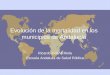 Evolución de la mortalidad en los municipios de Andalucía Ricardo Ocaña Riola Escuela Andaluza de Salud Pública