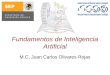 Fundamentos de Inteligencia Artificial M.C. Juan Carlos Olivares Rojas