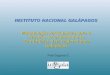 INSTITUTO NACIONAL GALÁPAGOS Metodología Participativa para el Proceso de Ordenamiento Territorial a nivel regional para Galápagos Pool Segarra G