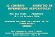 42 CONGRESO ARGENTINO DE ENFERMEDADES RESPIRATORIAS Mar del Plata - Argentina 10 - 14 Octubre 2014 PROGRAMA NACIONAL DE CONTROL DE LA TUBERCULOSIS URUGUAY