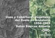 Usos y Coberturas Vegetales del Suelo en Andalucía 1956-2003 Datos Básicos Almería