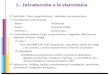 1.- Introducción a la electrónica  Definición : Física, cargas eléctricas, materiales, semiconductores.  Herramientas e instrumentos: PinzasMultímetro
