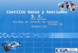 Castillo Garza y Asociados S. C. CGA System Sistema de Control de Calidad Planes de Inspección
