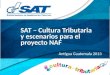 SAT – Cultura Tributaria y escenarios para el proyecto NAF Antigua Guatemala 2013