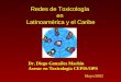 Redes de Toxicología en Latinoamérica y el Caribe Dr. Diego González Machín Asesor en Toxicología CEPIS/OPS Mayo/2002