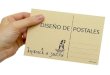 DISEÑO DE POSTALES. La tarjeta postal es un medio de comunicación escrito y visual masivo. Tiene el objetivo de establecer una posibilidad de correspondencia