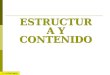 ESTRUCTURA Y CONTENIDO E. SÁNCHEZ. R. REDCONTABLE