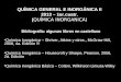 QUÍMICA GENERAL E INORGÁNICA II 2013 – 1er.cuatr. ( QUÍMICA INORGANICA) Bibliografía: algunos libros en castellano Química Inorgánica – Shriver, Atkins
