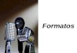 Formatos. sonido FORMATOS MP3 WAV Windows Media