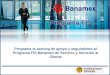 Programa eLearning de apoyo y seguimiento al Programa FIS Banamex de Servicio y Atención al Cliente