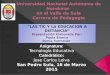 Asignatura: Tecnología Educativa Catedrático: Jose Carlos Leiva San Pedro Sula, 16 de Marzo 2015