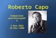 Roberto Capo Compositor puertorriqueño 1-Ene-1922 18-Dic-1989