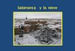 Salamanca y la nieve Bajando por la calle Zamora