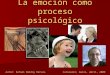 La emoción como proceso psicológico Autor: Rafael Baldoy Hervás. Cursowiki; marzo, abril, 2009