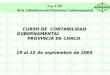 S.I. I. F. CURSO DE CONTABILIDAD GUBERNAMENTAL PROVINCIA DE CHACO 19 al 22 de septiembre de 2005 Ley 4.787 de la Administración Financiera Gubernamental