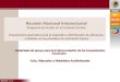 Materiales de apoyo para la implementación de los Lineamientos Generales: Guía, Manuales y Materiales Audiovisuales Reunión Nacional Intersectorial Programa